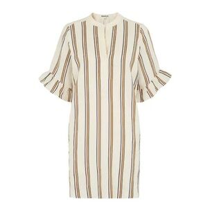 NWOT Whistles UK Striped Linen Dress, Size Medium